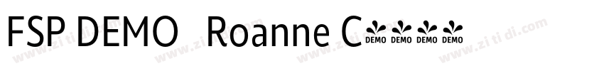 FSP DEMO   Roanne C字体转换